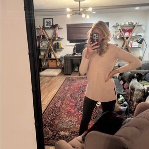 Soft Pink Vince Camuto Knit Sweater